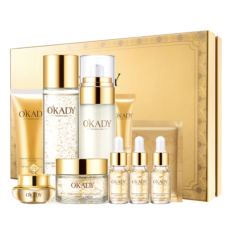 Moisturizing Firming Hydrating Whitening Cleanser Cream Serum Premium Skincare Set - Image 3